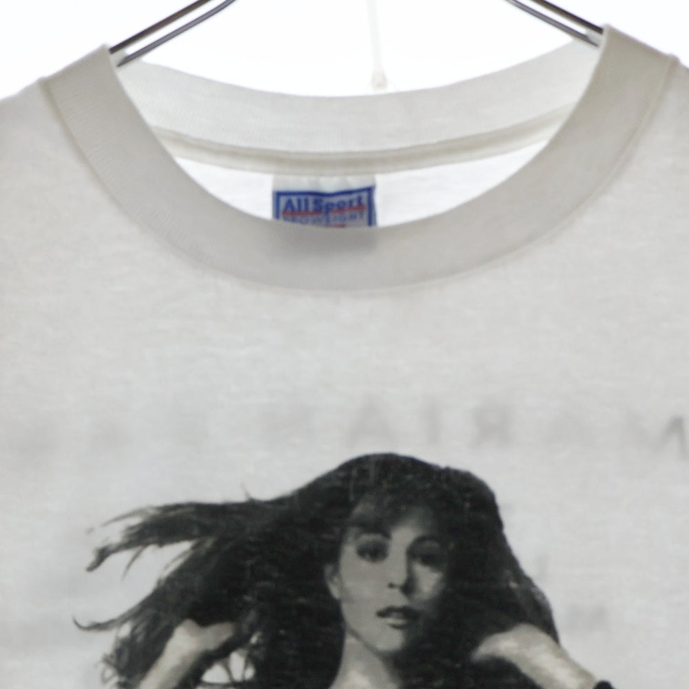 VINTAGE(ヴィンテージ) 90s MARIAH CAREY DAYDREAM MONOCHROME TEE マライアキャリー 両面プリント Tシャツ 半袖カットソー ホワイト