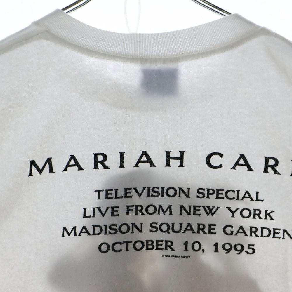 VINTAGE(ヴィンテージ) 90s MARIAH CAREY DAYDREAM MONOCHROME TEE マライアキャリー 両面プリント Tシャツ 半袖カットソー ホワイト
