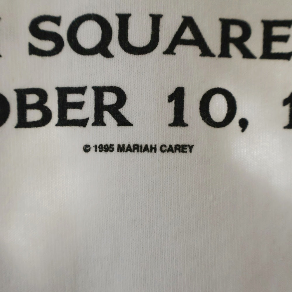 VINTAGE(ヴィンテージ) 90s MARIAH CAREY DAYDREAM MONOCHROME TEE マライアキャリー 両面プリント Tシャツ 半袖カットソー ホワイト