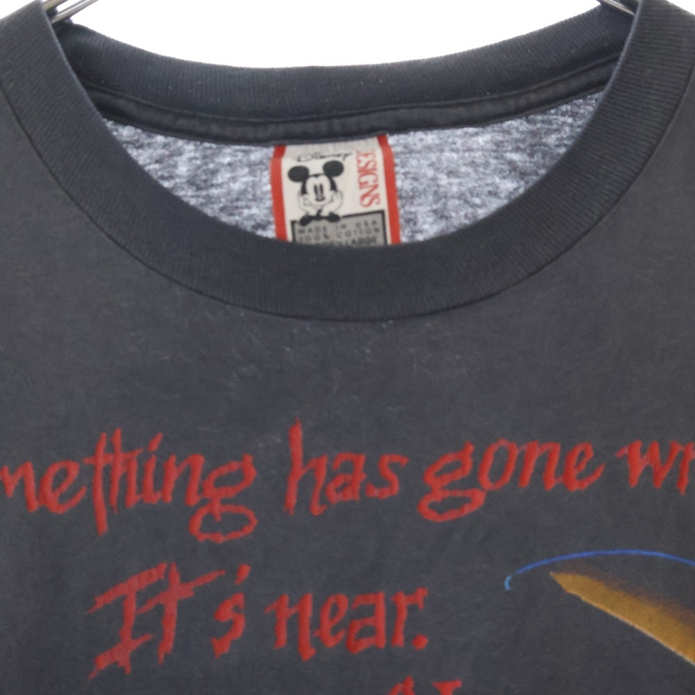 VINTAGE(ヴィンテージ) 90s DISNEY ALIEN ENCOUNTER ディズニー エイリアン エンカウンター Tシャツ 半袖カットソー ブラック