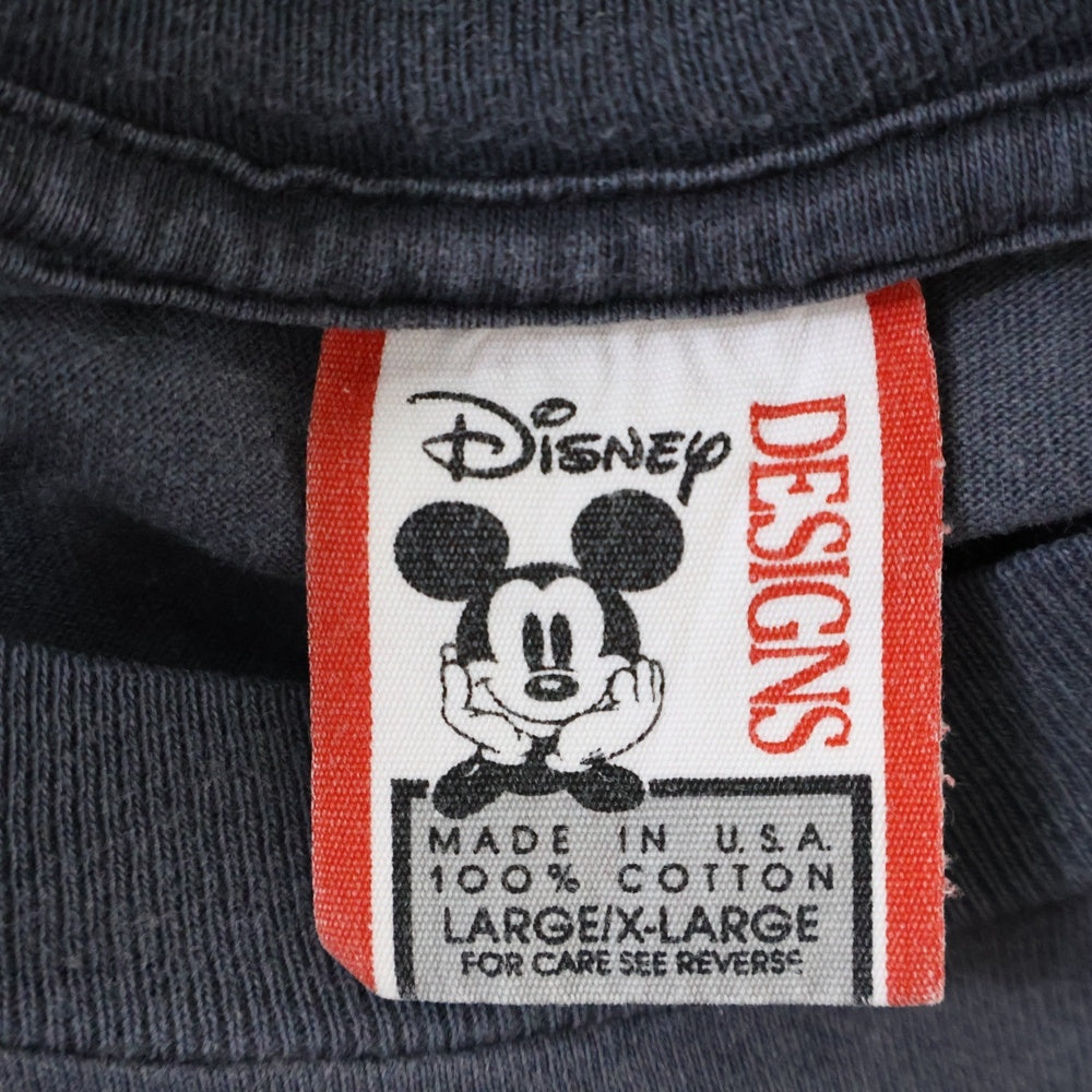 VINTAGE(ヴィンテージ) 90s DISNEY ALIEN ENCOUNTER ディズニー エイリアン エンカウンター Tシャツ 半袖カットソー ブラック