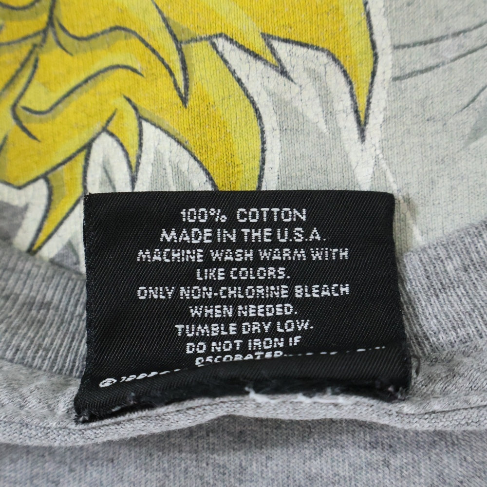 VINTAGE(ヴィンテージ) 90s DRAGON BALL TRUNKS CAPSULE CORP ドラゴンボール トランクス Tシャツ 半袖カットソー グレー
