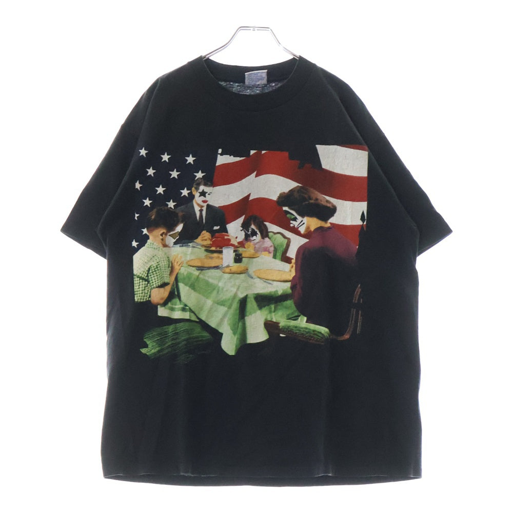 VINTAGE(ヴィンテージ) 90s KISS MAY ASS キス ファミリー Tシャツ 半袖カットソー ブラック