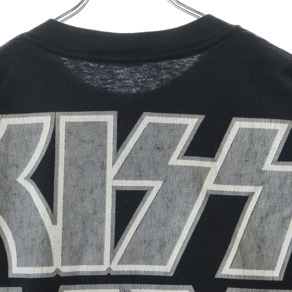 VINTAGE(ヴィンテージ) 90s KISS MAY ASS キス ファミリー Tシャツ 半袖カットソー ブラック