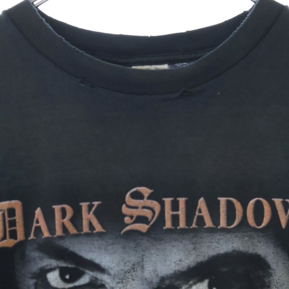 VINTAGE(ヴィンテージ) 90s DARK SHADOWS MOVIE TEE ダークシャドー Tシャツ 半袖カットソー ブラック