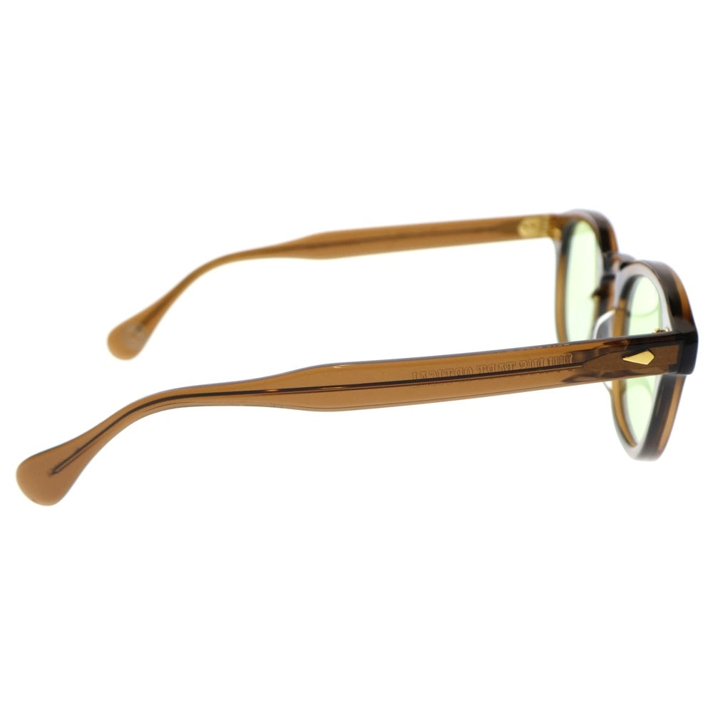 JULIUS TART OPTICAL(ジュリアス タートオプティカル) ウェリントン アイウェア メガネ サングラス 復刻ARNEL PL-102CA AR 46/24 GOLD Red Brown