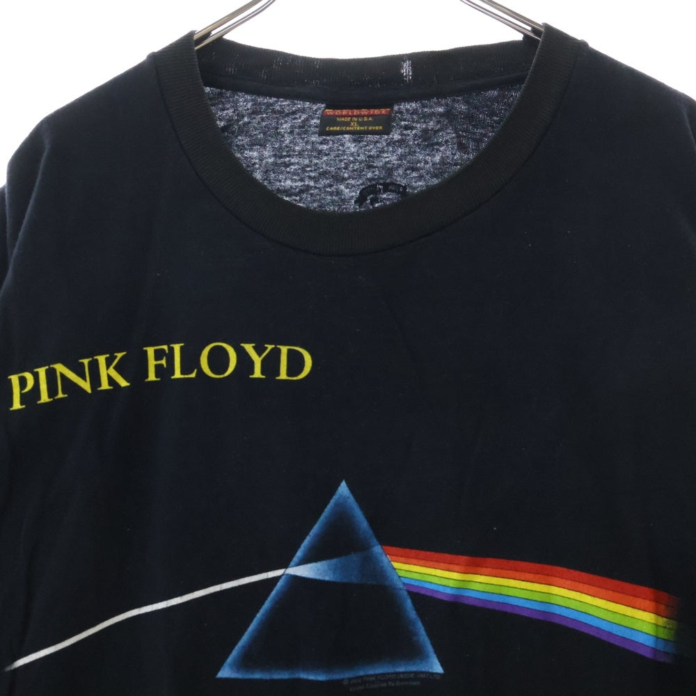 VINTAGE(ヴィンテージ) 90s PINK FLOYD DARK SIDE OF THE MOON ピンクフロイド Tシャツ 半袖カットソー ブラック
