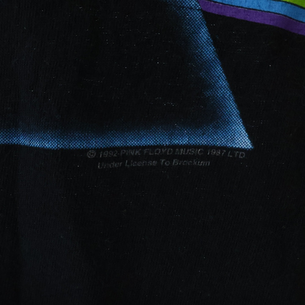 VINTAGE(ヴィンテージ) 90s PINK FLOYD DARK SIDE OF THE MOON ピンクフロイド Tシャツ 半袖カットソー ブラック