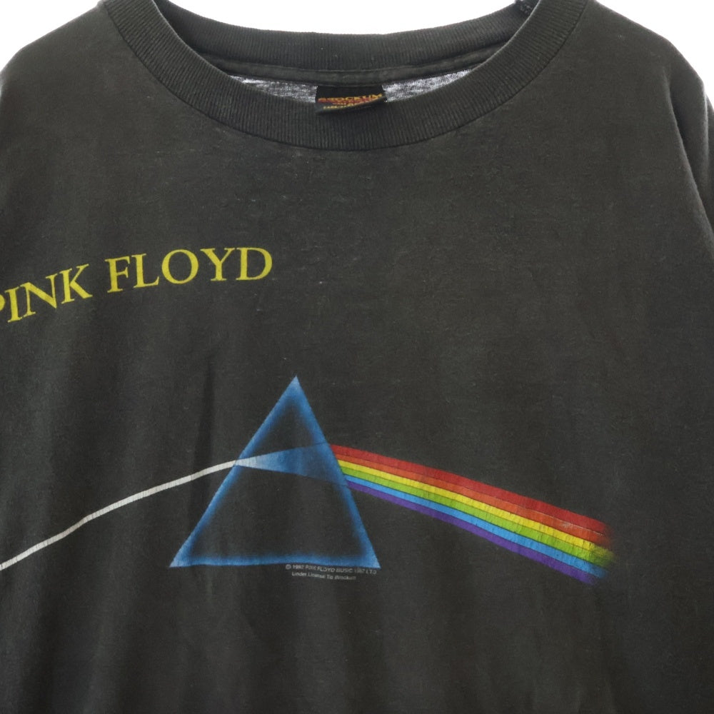 VINTAGE(ヴィンテージ) 90s PINK FLOYD DARK SIDE OF THE MOON ピンクフロイド Tシャツ 半袖カットソー ブラック