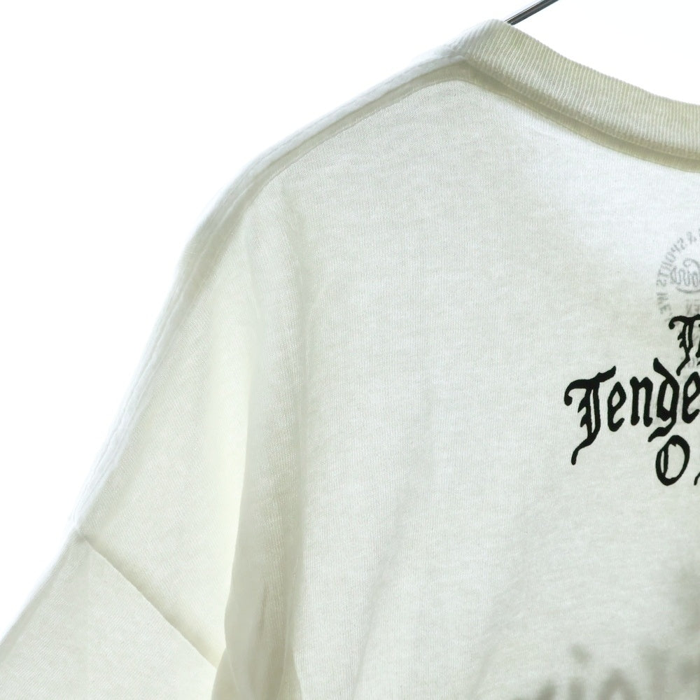 TENDERLOIN(テンダーロイン) THE TENDERLOIN TEE フロント ロゴ プリント Tシャツ 半袖カットソーホワイト