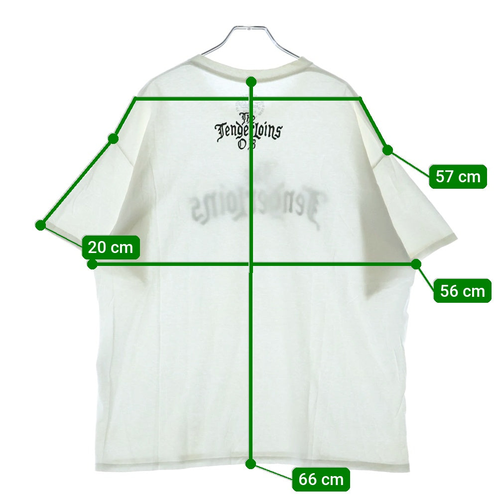 TENDERLOIN(テンダーロイン) THE TENDERLOIN TEE フロント ロゴ プリント Tシャツ 半袖カットソーホワイト