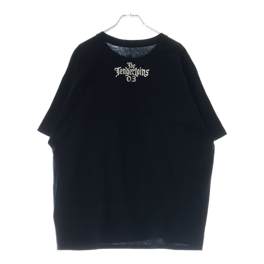TENDERLOIN(テンダーロイン) THE TENDERLOIN TEE フロント ロゴ プリント Tシャツ 半袖カットソーネイビー
