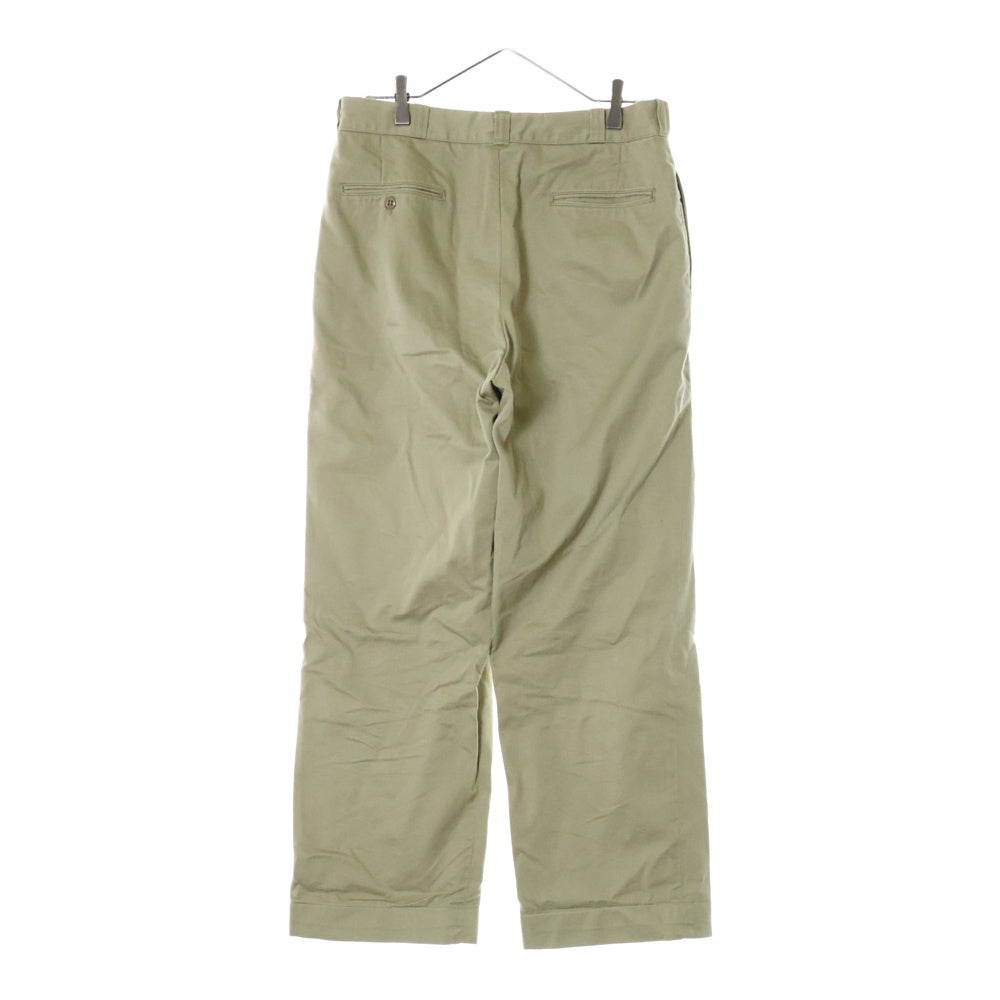 VINTAGE(ヴィンテージ) 70s TROUSERS トラウザーズ チノ パンツ カーキ
