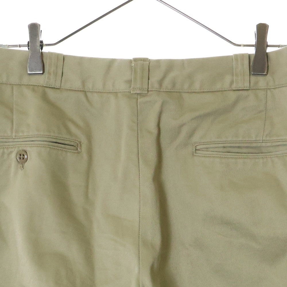 VINTAGE(ヴィンテージ) 70s TROUSERS トラウザーズ チノ パンツ カーキ
