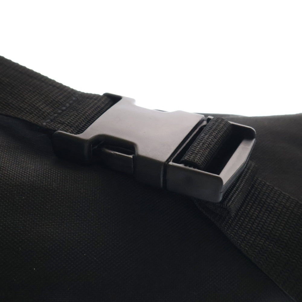 DIRK BIKKEMBERGS(ダークビッケンバーグ) レザー ナイロン コンビ ボディ ショルダー バック ブラック