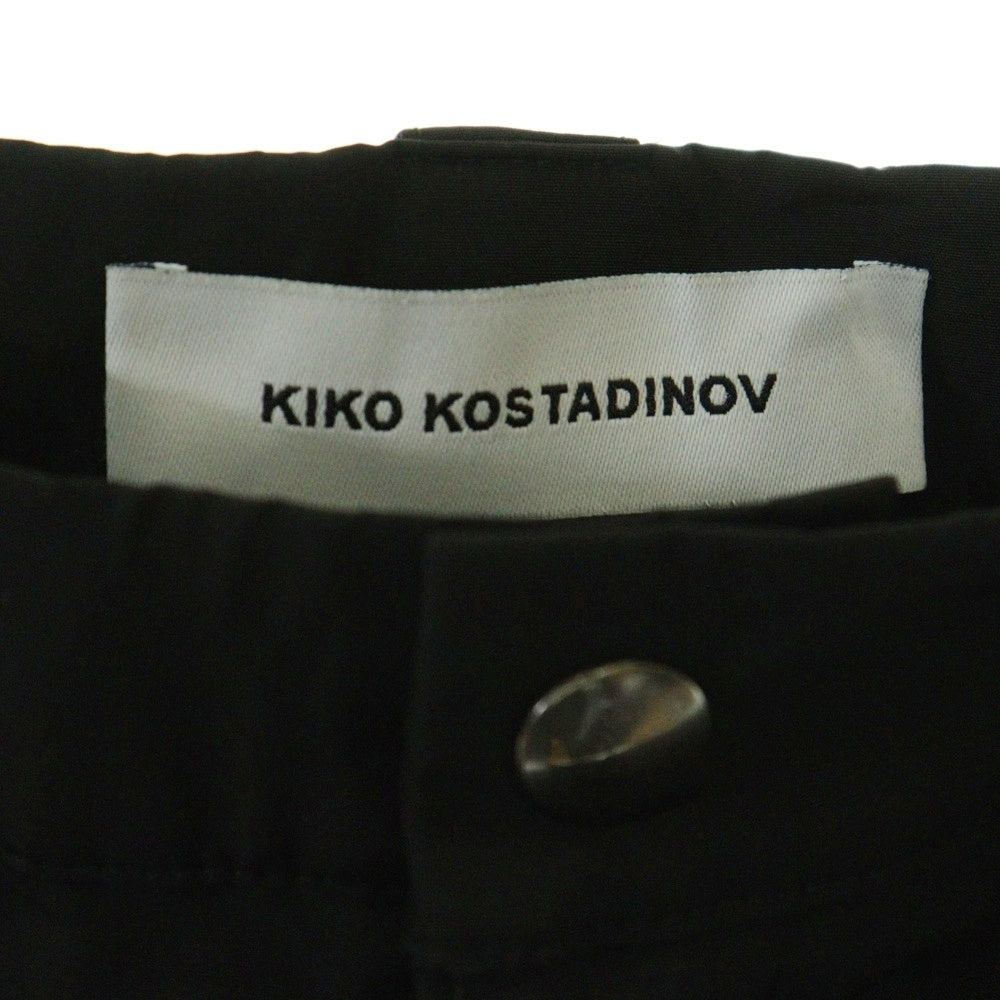 KIKO KOSTADINOV(キココスタディノフ) GAETAN CONTRAST STRAP TROUSERS LORO PIANA STORM SYSTEM 00052018 ロ路ナイロン