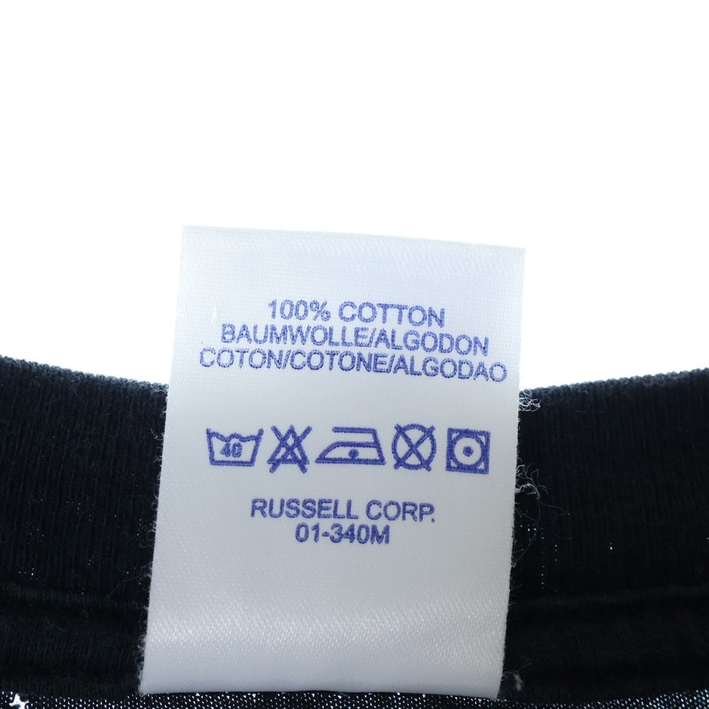VINTAGE(ヴィンテージ) 00s IL PRIMO BACIO JERZEES 340 フロントプリント エンジェル 天使 半袖 Tシャツ カットソー ブラック