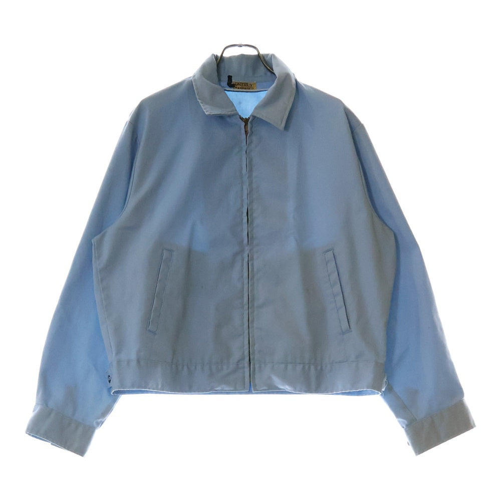 VINTAGE(ヴィンテージ) 70s CACTUS CASUALS 棒 TALON ZIP ジップアップ ブルゾン ブルー