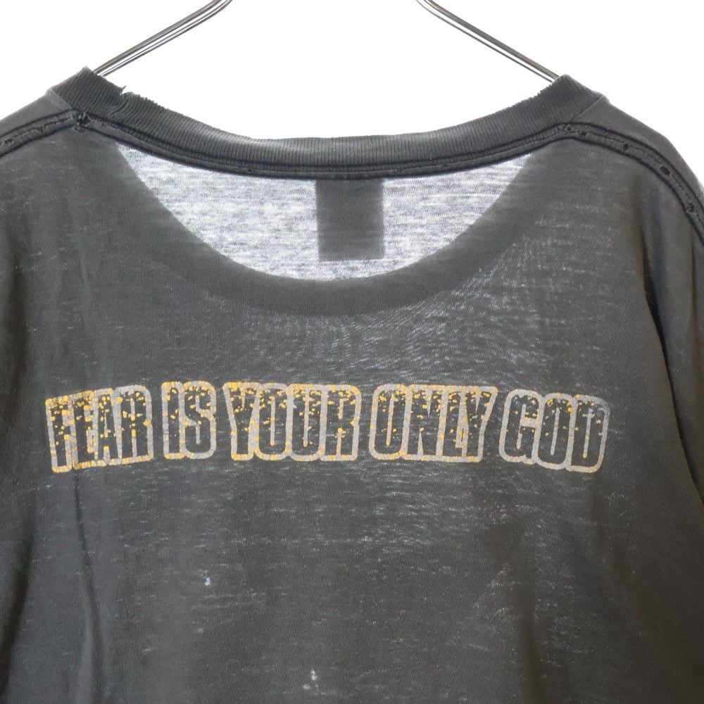 VINTAGE(ヴィンテージ) 90s RAGE AGAINST THE MACHINE EVIL EMPIRE TEE レイジ・アゲインスト・ザ・マシーン バンド 両面プリント半袖Tシャツ カットソー ブラック