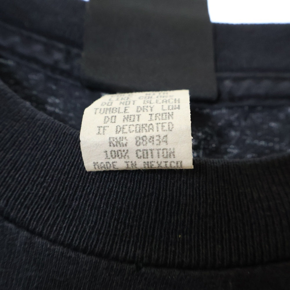 VINTAGE(ヴィンテージ) 00s RAGE AGAINST THE MACHINE MEMBER TEE レイジ・アゲインスト・ザ・マシーン バンド フロントプリント半袖Tシャツ カットソー ブラック