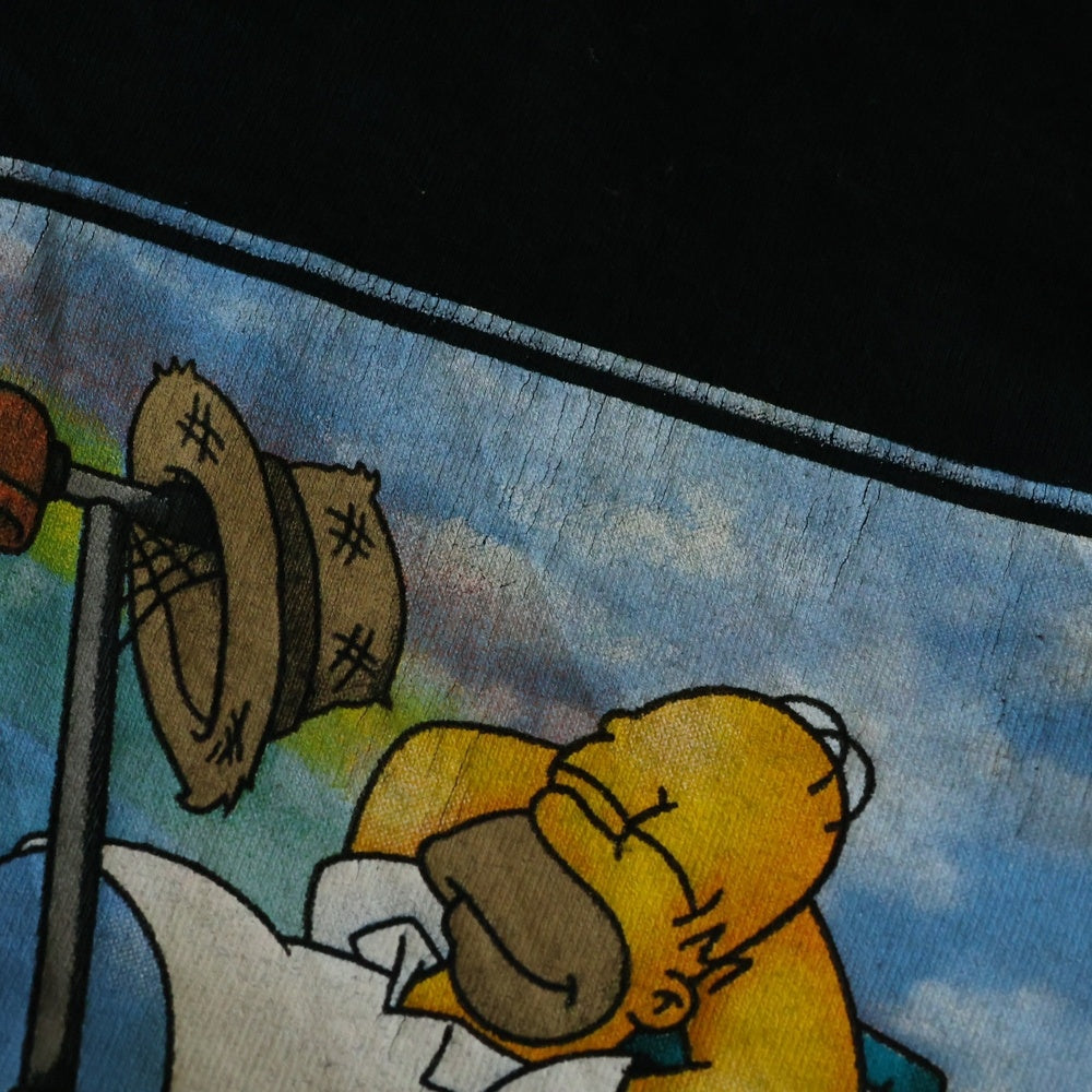 VINTAGE(ヴィンテージ) 00s THE SIMPSONS TEE ザ シンプソンズ フロントプリント半袖Tシャツ カットソー ブラック