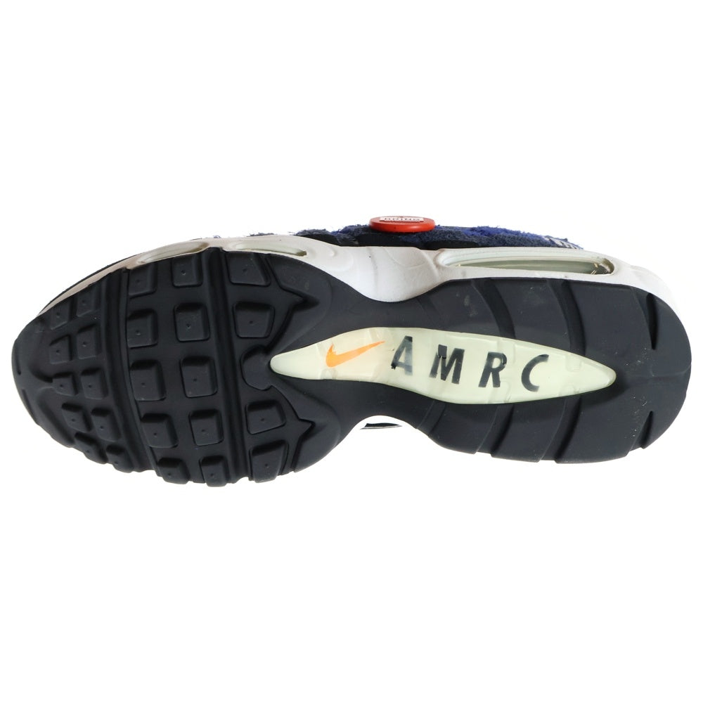 NIKE(ナイキ) AIR MAX 95 SE BLACK/SAIL-OBSIDIAN-DEEP ROYAL BLUE DH2718-001 エア マックス 95 シーズナルエディション ローカットスニーカー ブラック/ブルー US8/26cm