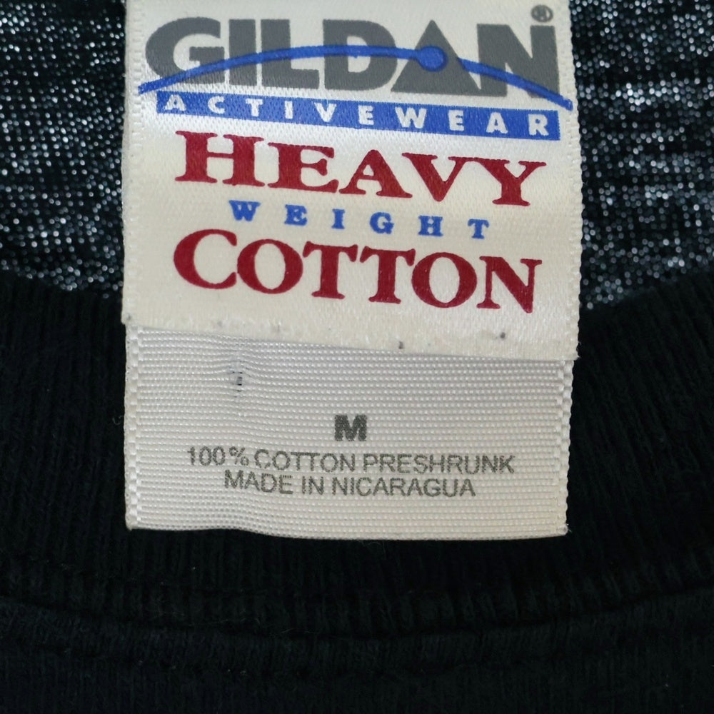 VINTAGE(ヴィンテージ) 00s NIRVANA KURT COBAIN 2004 THE END OF MUSIC ニルヴァーナ カートコバーン ジ エンド オブ ミュージック フロントプリント 半袖Tシャツ カットソー ブラック