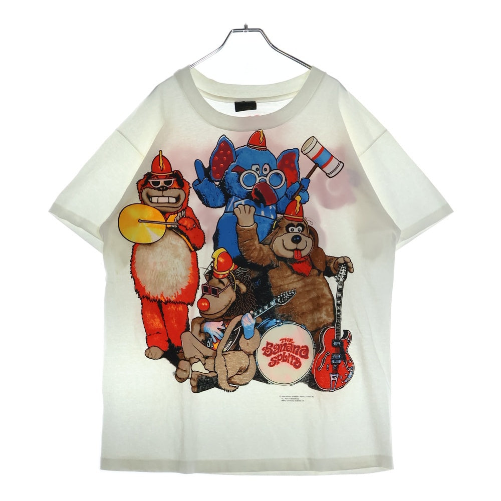VINTAGE(ヴィンテージ) 00s THE BANANA SPLITS TEE ハンナ バーバラ 両面プリント半袖Tシャツ カットソー ホワイト