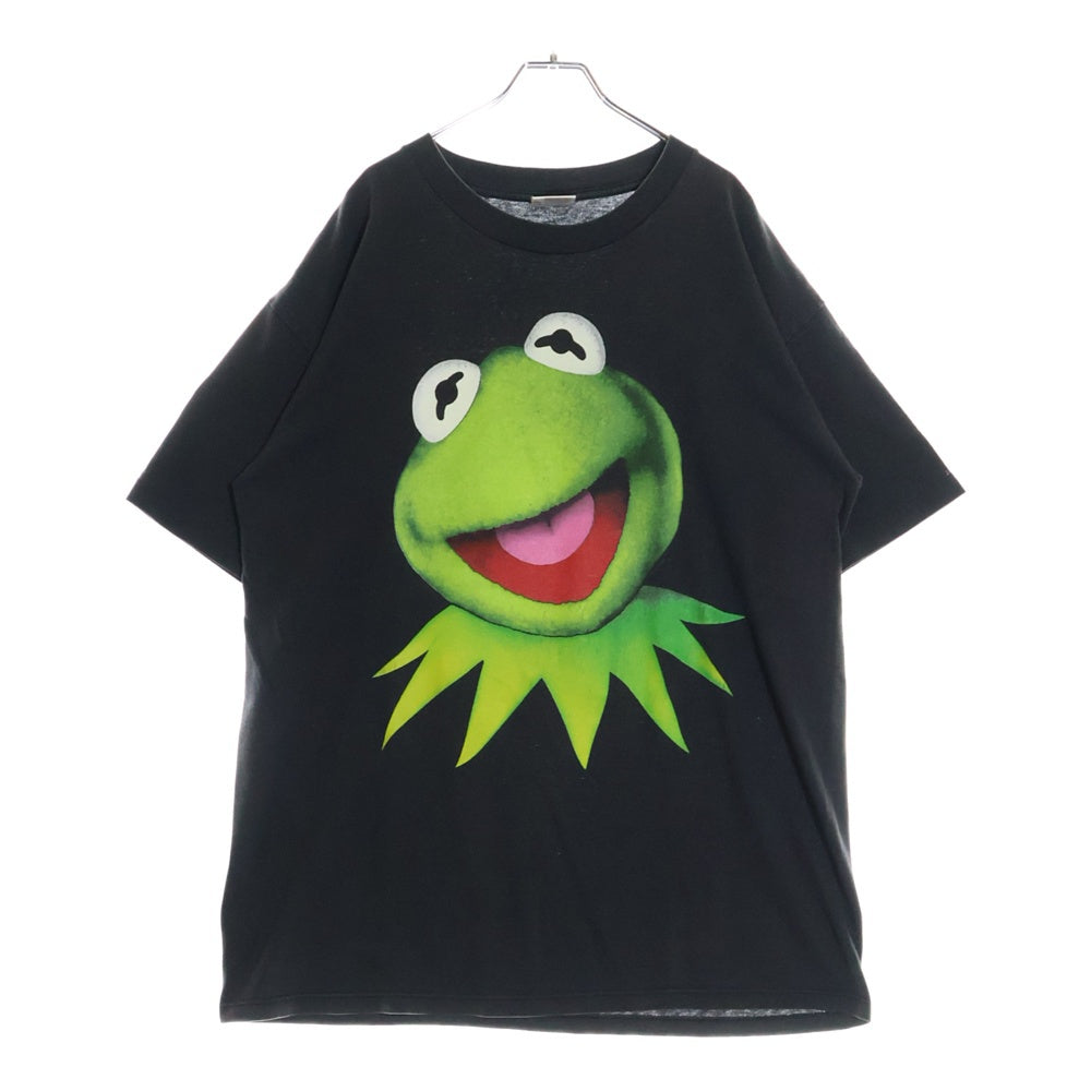 VINTAGE(ヴィンテージ) 90s KERMIT BIG FACE TEE カーミット 両面プリント半袖Tシャツ カットソー ブラック