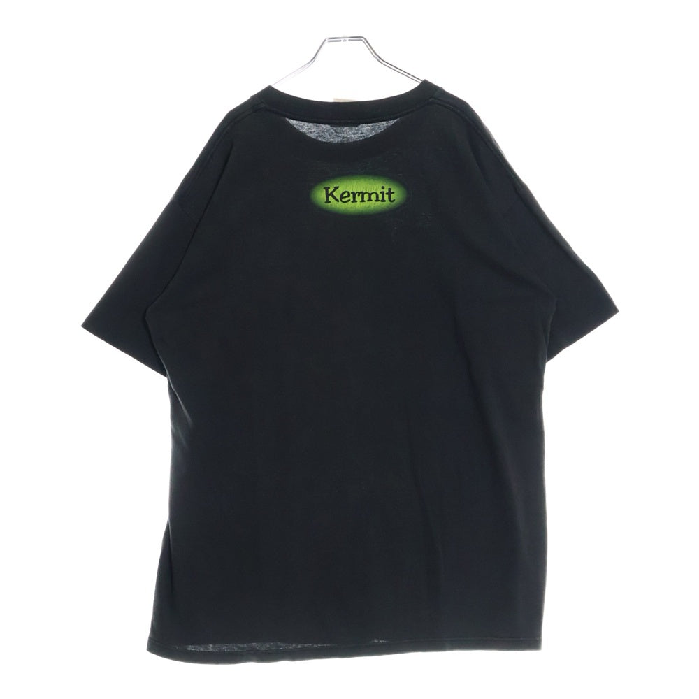 VINTAGE(ヴィンテージ) 90s KERMIT BIG FACE TEE カーミット 両面プリント半袖Tシャツ カットソー ブラック