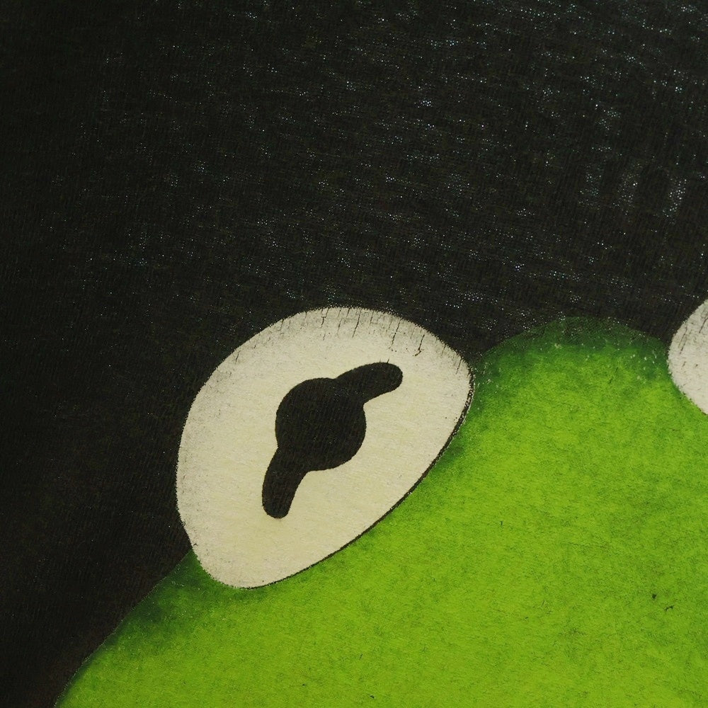 VINTAGE(ヴィンテージ) 90s KERMIT BIG FACE TEE カーミット 両面プリント半袖Tシャツ カットソー ブラック