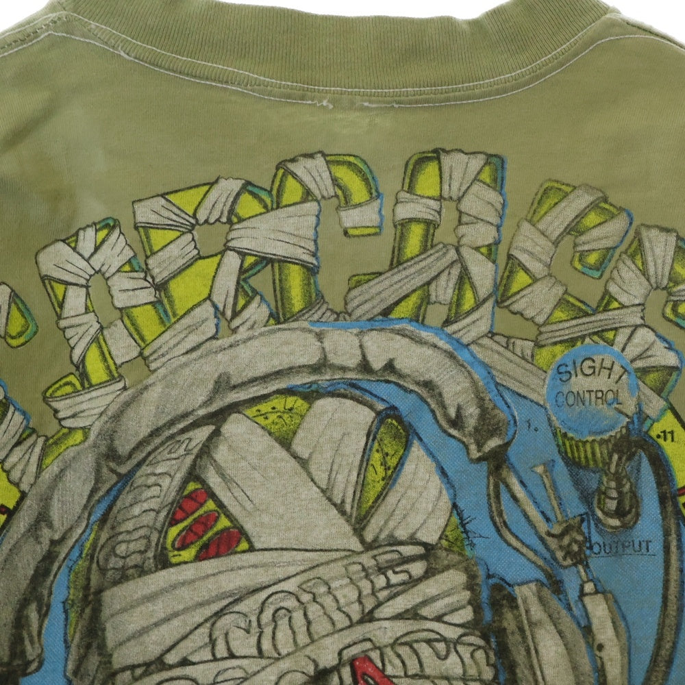 VINTAGE(ヴィンテージ) 90s CARCASS COVERS カーカス カバーズ 両面プリント Tシャツ 半袖カットソー グリーン