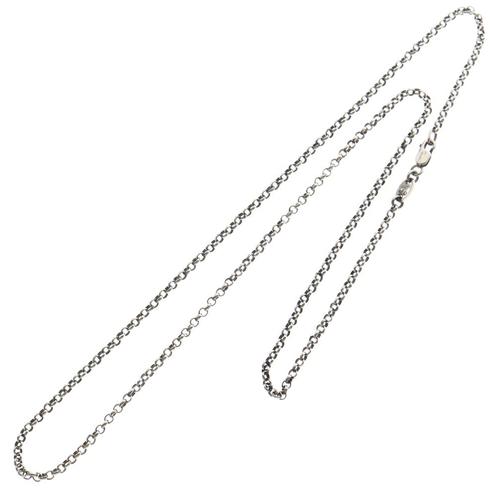 CHROME HEARTS(クロムハーツ) NECKCHAIN R20 ロールチェーンネックレス 20inch シルバー BCA084
