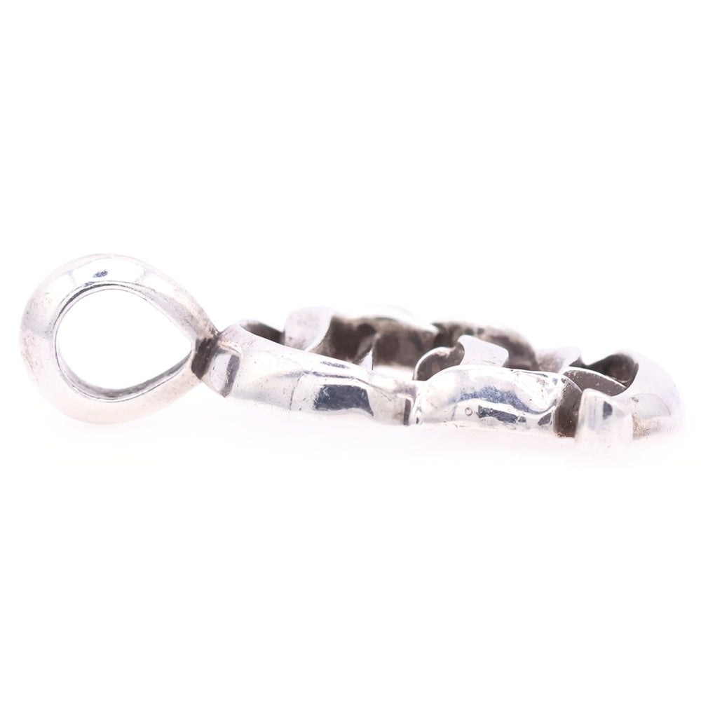 CHROME HEARTS(クロムハーツ) CHARM CH VERTICCAL CHバーティカルロゴ ネックレストップ シルバー