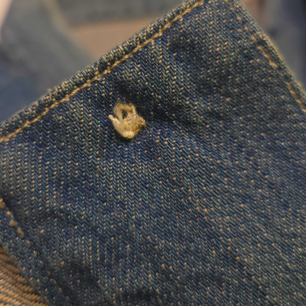 Levi's VINTAGE CLOTHING(リーバイス ビンテージ クロージング) LVC プリーツブラウス デニムジャケット 1879 モデル インディゴ A4395-0001