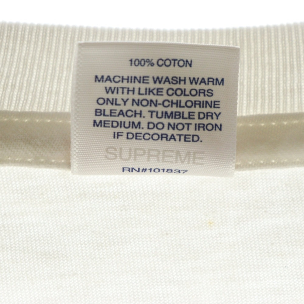 SUPREME(シュプリーム) 20AW Box Logo L/S Tee ボックスロゴ 長袖Tシャツ ロンT ホワイト