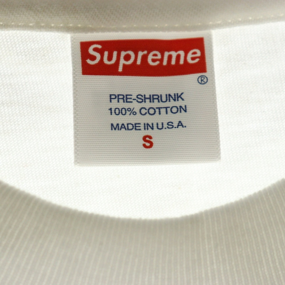 SUPREME(シュプリーム) 20AW Box Logo L/S Tee ボックスロゴ 長袖Tシャツ ロンT ホワイト
