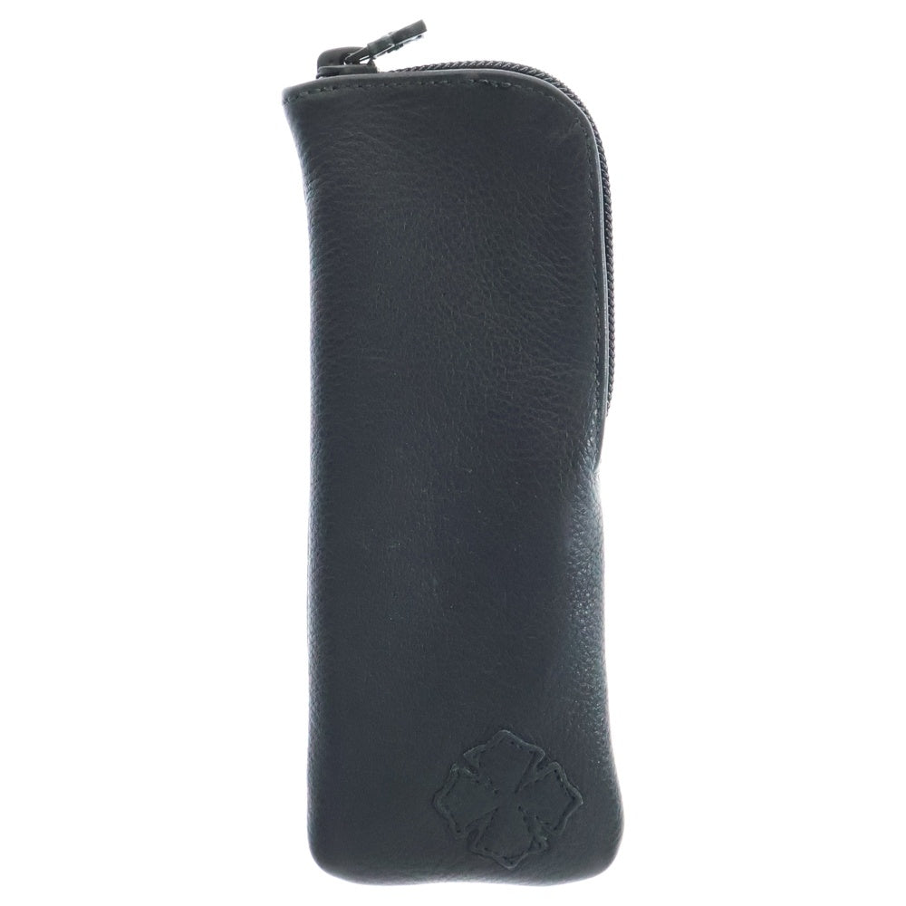 CHROME HEARTS(クロムハーツ) CASE アイウェアケース 眼鏡ケース レザー ブラック