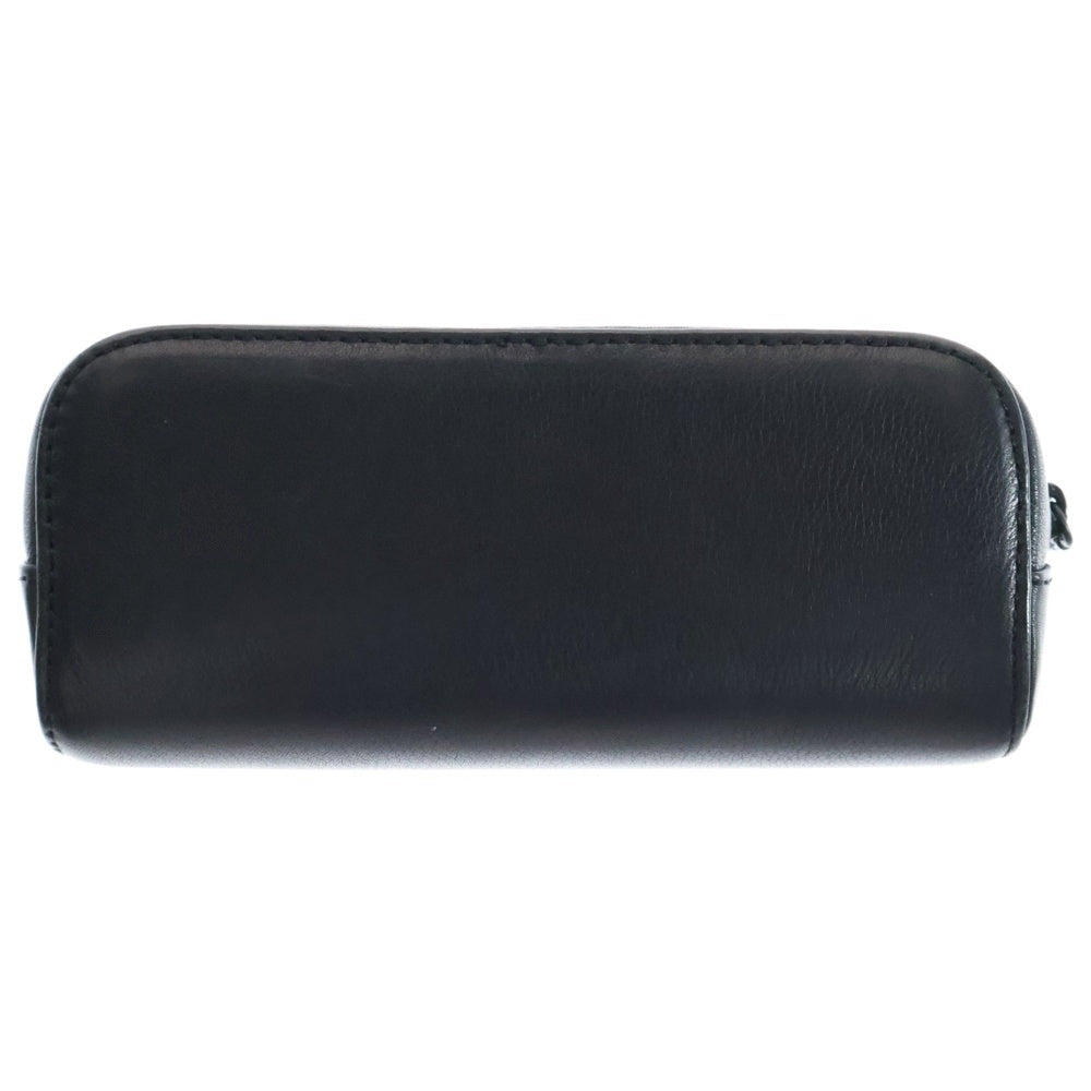 CHROME HEARTS(クロムハーツ) CASE アイウェアケース 眼鏡ケース レザー ブラック