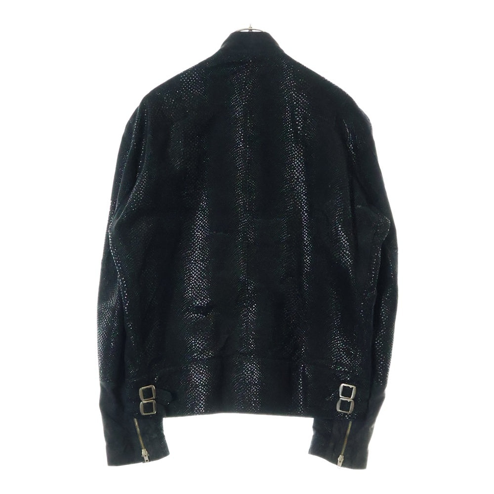 Lewis Leathers(ルイスレザー) AVIAKIT SUPER PHANTOM DESIGN LEATHER JACKET ENGLAND製 スーパーファントム イングランド製 スエード切替 デザイン レザージャケット ブラック