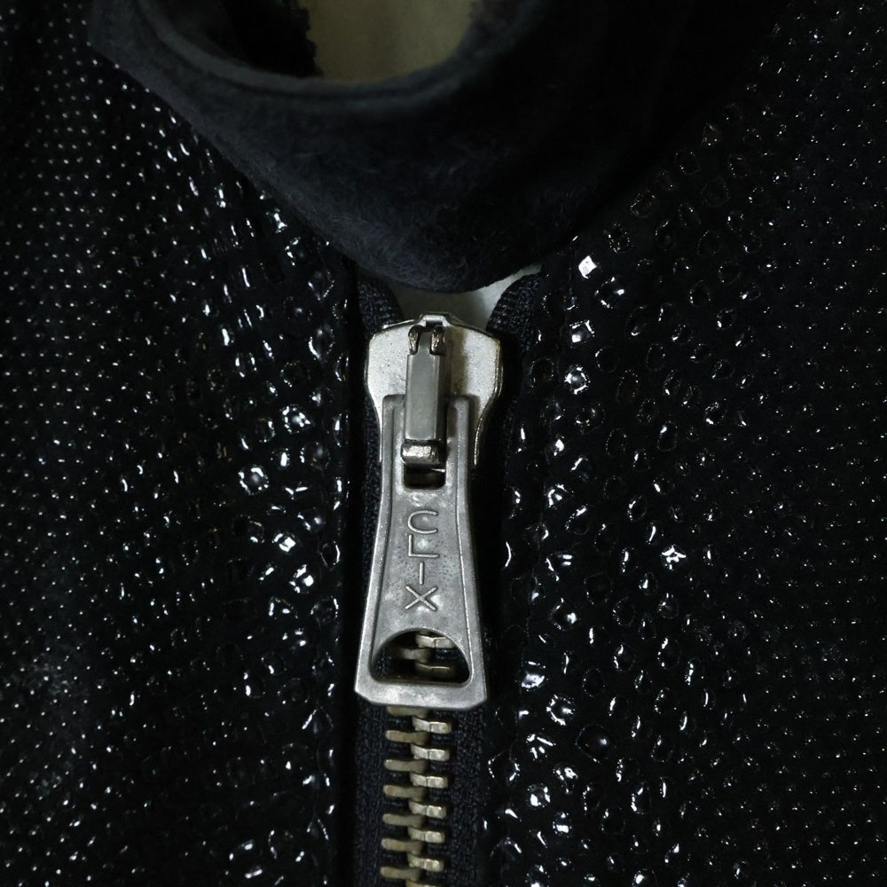 Lewis Leathers(ルイスレザー) AVIAKIT SUPER PHANTOM DESIGN LEATHER JACKET ENGLAND製 スーパーファントム イングランド製 スエード切替 デザイン レザージャケット ブラック