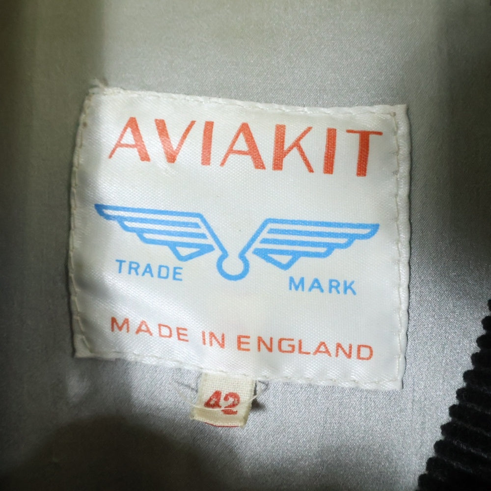 Lewis Leathers(ルイスレザー) AVIAKIT SUPER PHANTOM DESIGN LEATHER JACKET ENGLAND製 スーパーファントム イングランド製 スエード切替 デザイン レザージャケット ブラック