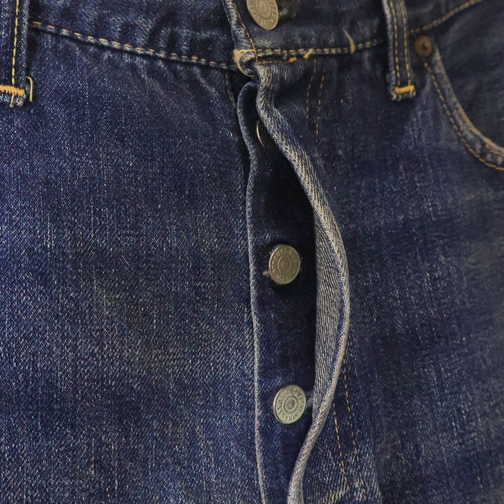 Levi's(リーバイス) 60s VINTAGE 501XX BIG E 紙パッチ ギャラ入り 隠しリベット デニムパンツ インディゴ