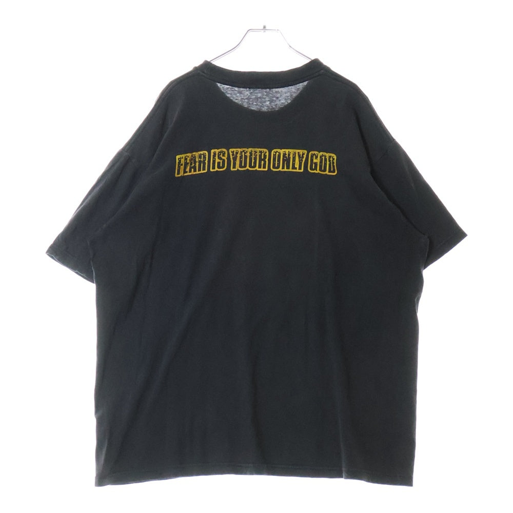 VINTAGE(ヴィンテージ) 90s RAGE AGAINST THE MACHINE EVIL EMPIRE TEE レイジ・アゲインスト・ザ・マシーン バンド 両面プリント半袖Tシャツ カットソー ブラック