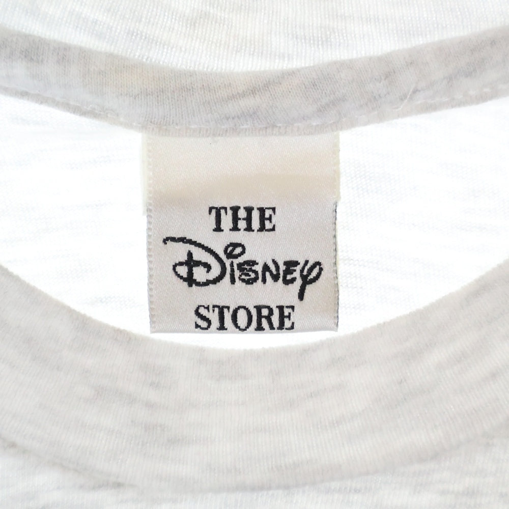 VINTAGE(ヴィンテージ) 90s DISNEY WHITESNOW The Seven Dwarfs Dopey ディズニー 白雪姫 七人の小人 ドーピー フロント プリント Tシャツ 半袖カットソー グレー