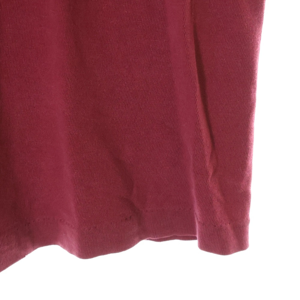 STUSSY(ステューシー) 90s OLD STUSSY オールド 両面プリント Tシャツ 半袖カットソー ボルドー