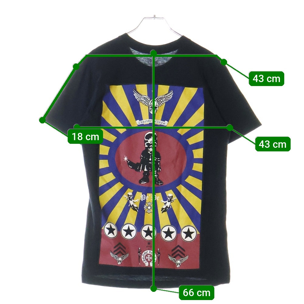 CHROME HEARTS(クロムハーツ) Foti PEPE JAPAN EXCLUVE 日本限定 S/S Tee フォティ 日本限定 半袖 プリントTシャツ ブラック