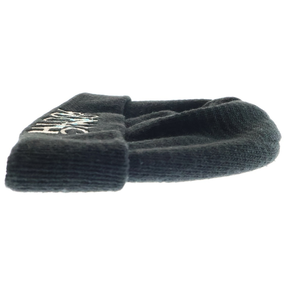 VINTAGE(ヴィンテージ) SONIC YOUTH KNIT BEANIE ソニックユース ニット帽 ビーニー ブラック