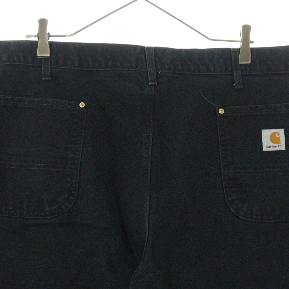 CARHARTT(カーハート) DOUBLE KNEE COTTON DUCK PAINTER PANTS ダブルニー カーペンターパンツ ペインター コットンダック ブラック MADE IN USA