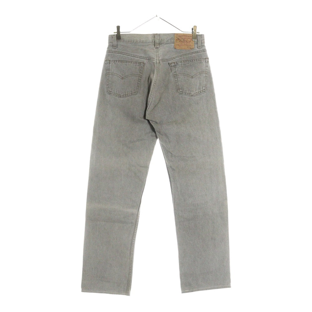 Levi's(リーバイス) 90s 501-5958 USA製 ボタンフライ ストレートデニム ジーンズ ブラック